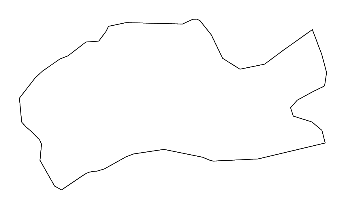 Mapa de contorno de Mardin, Turkey con ríos.