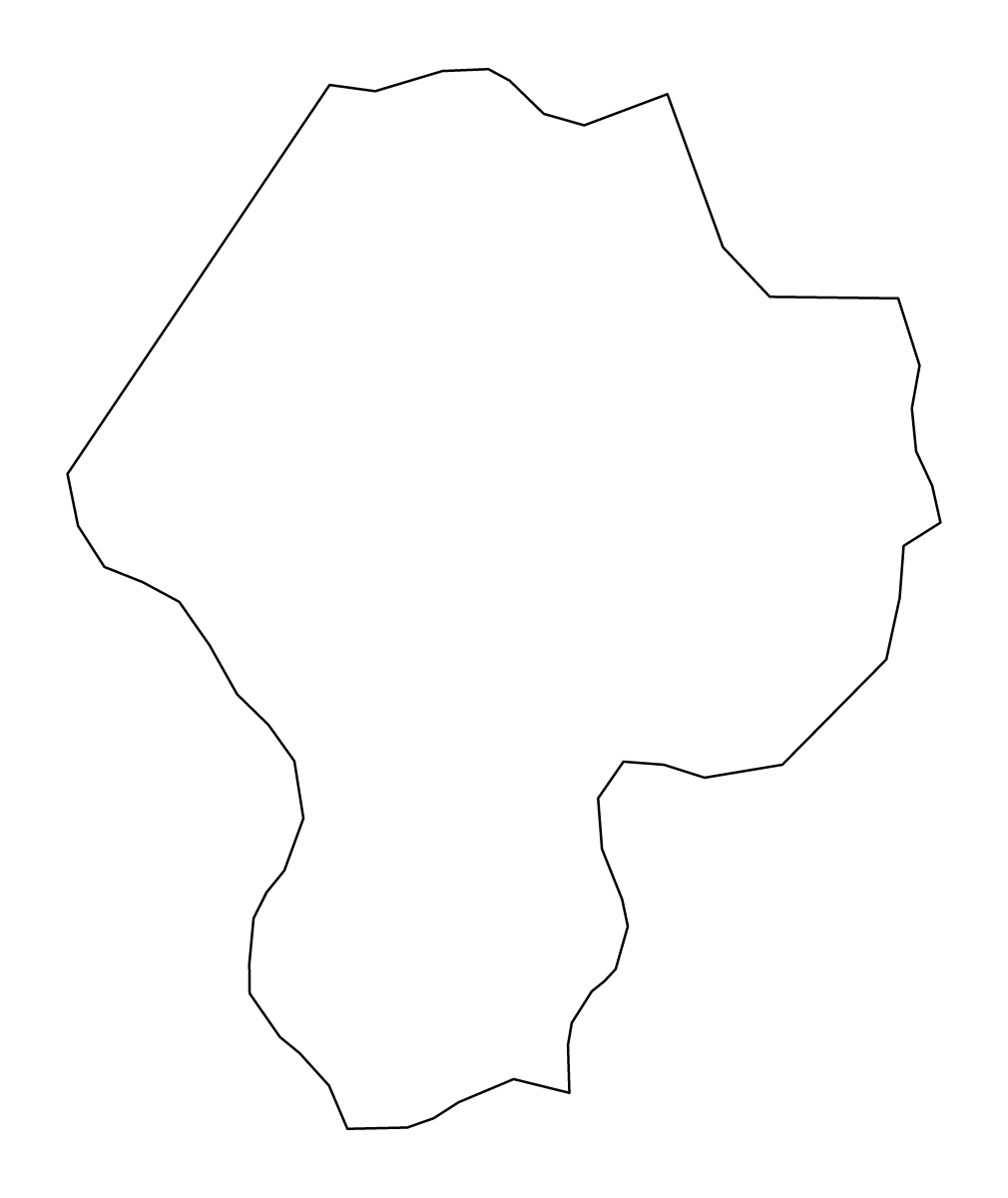 Carte de contour de Niğde, Turkey.