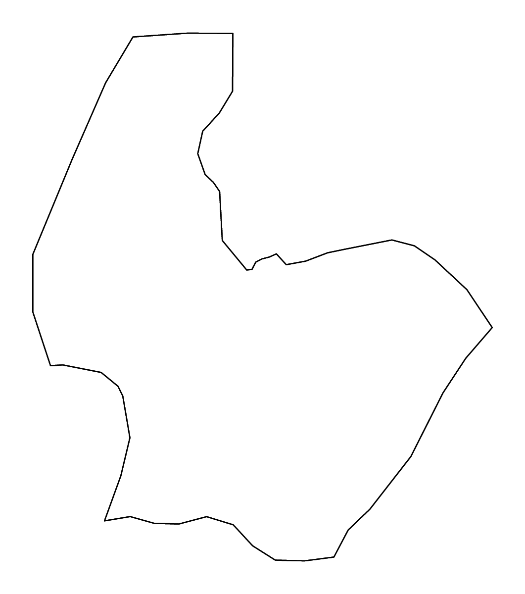 Carte de contour de Osmaniye, Turkey avec rivières.