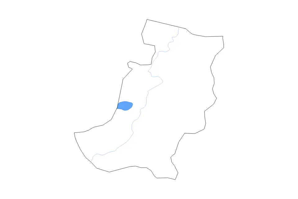 Mapa de Sakarya, Turkey de tipo contorno, lagos y ríos para Asia, con contorno, lagos y ríos con elementos de agua como Sapanca Gölü.