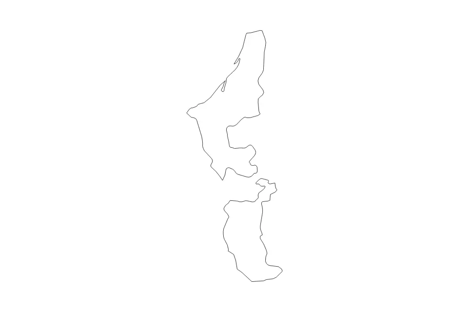 Aperçu de la carte de contour de Emirate of Ras Al Khaimah