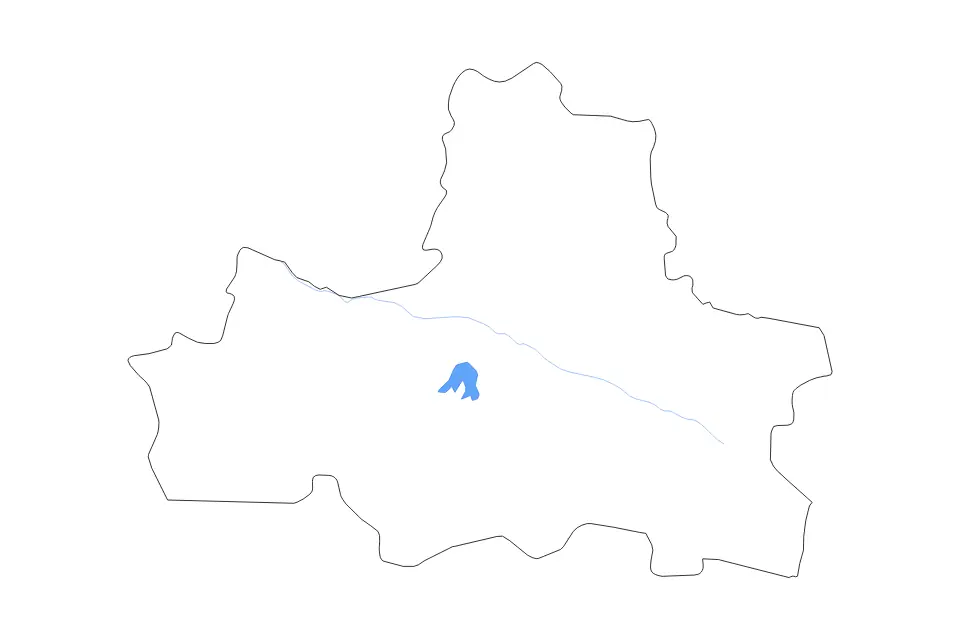 Carte de Samarqand, Uzbekistan de type contour, lacs et rivières pour Asie, montrant contour, lacs et rivières avec des éléments hydrographiques comme Kattaqo‘rg‘on Suv Ombori.