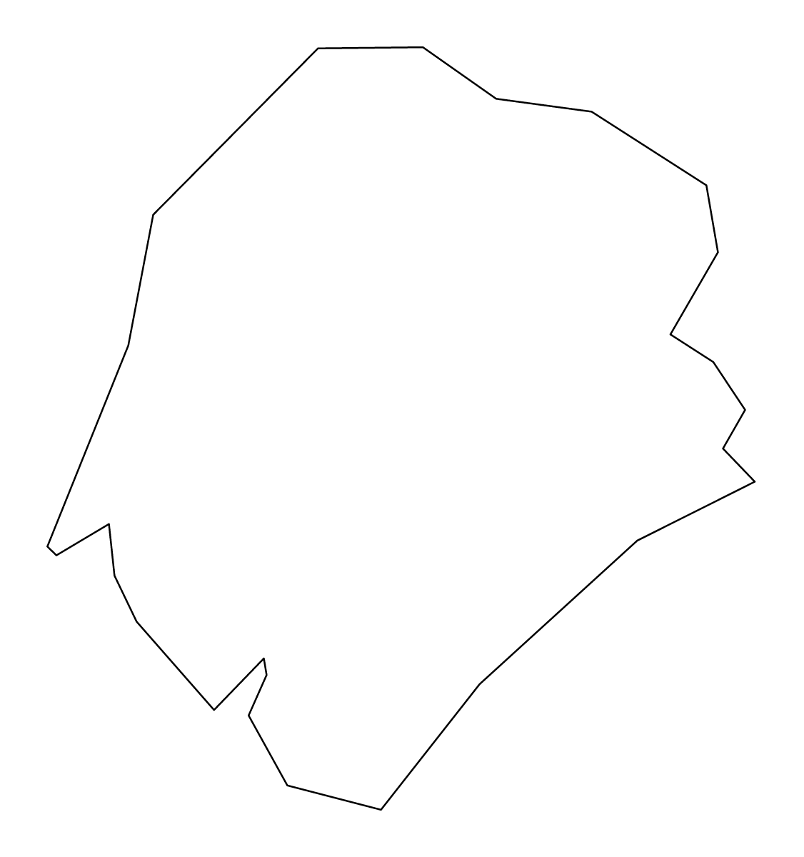 Mapa de contorno de Tashkent (región 4828), Uzbekistan.