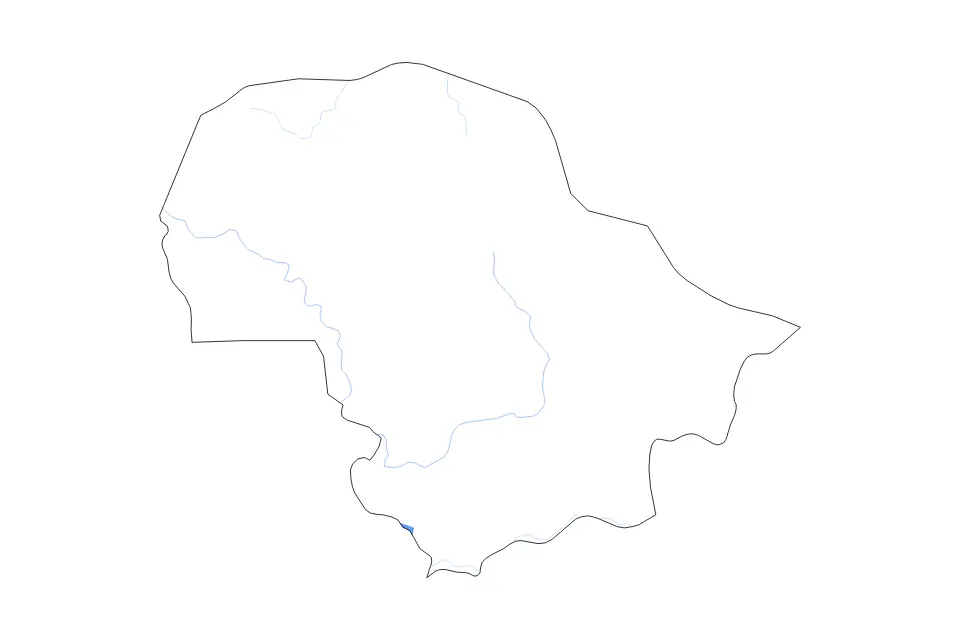 Carte de Đắk Lắk, Vietnam de type contour, lacs et rivières pour Asie, montrant contour, lacs et rivières avec des éléments hydrographiques comme Buin Tua Srah.