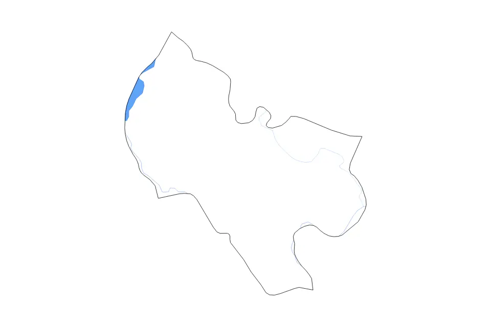 Bình Dương outline map preview