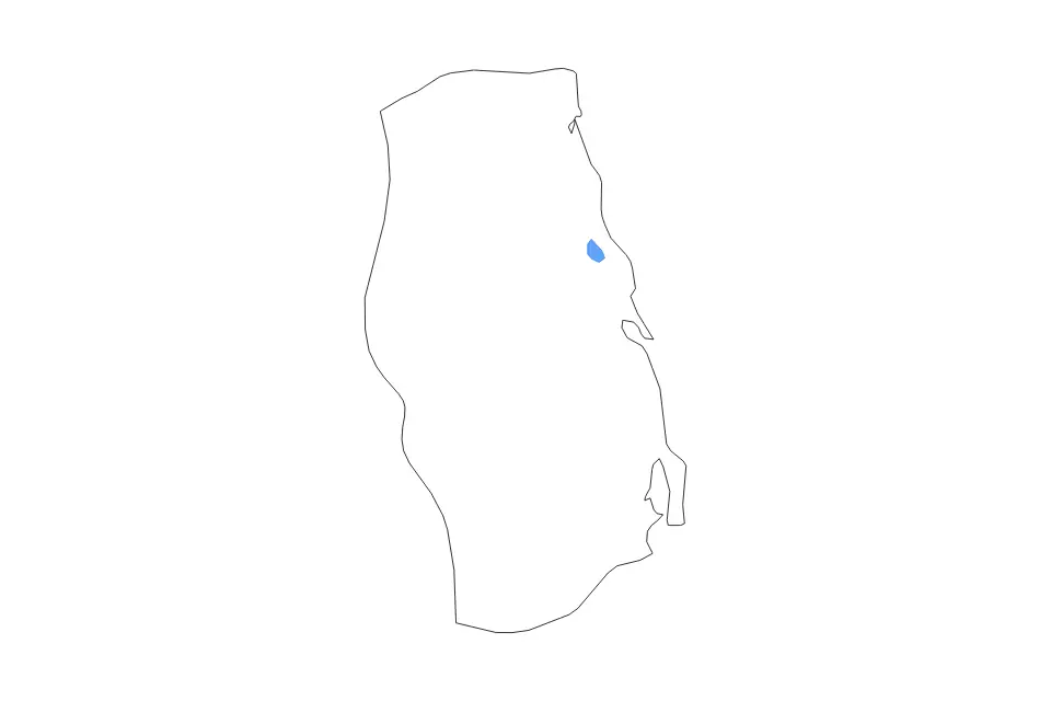 Bình Định outline map preview