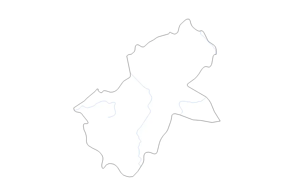 Aperçu de la carte de contour de Hà Giang