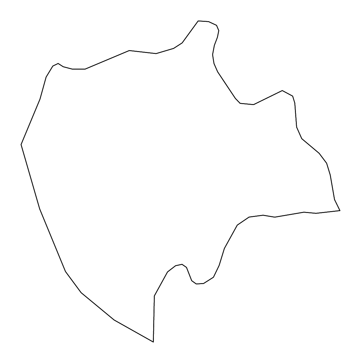 Carte de contour de Hà Nam, Vietnam avec rivières.