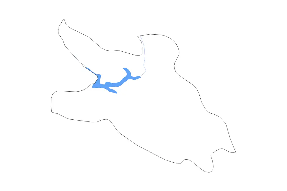 Carte de Hòa Bình, Vietnam de type contour, lacs et rivières pour Asie, montrant contour, lacs et rivières avec des éléments hydrographiques comme Hồ Hòa Bình.