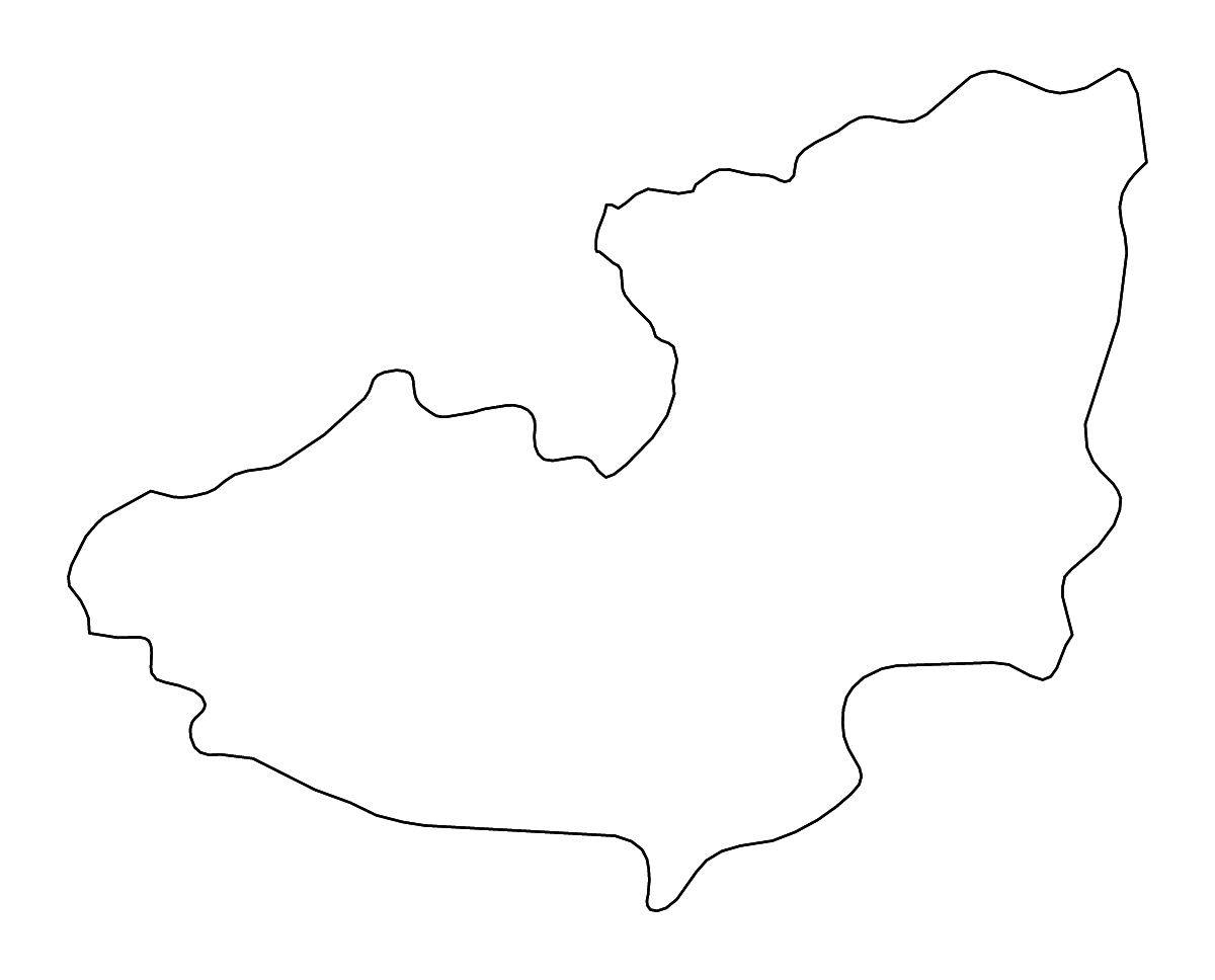 Carte de contour de Lâm Đồng, Vietnam avec rivières.