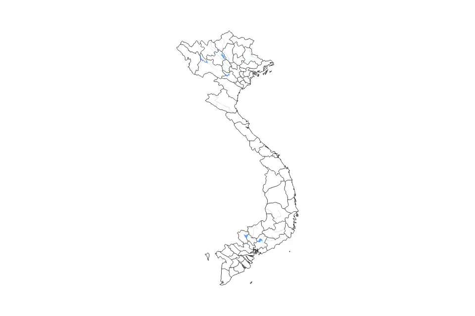 Vietnam outline map preview