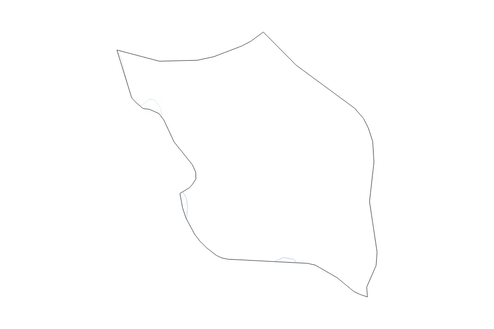 Mapa de Vĩnh Phúc, Vietnam de tipo contorno y ríos para Asia, con contorno y ríos con límites limpios.