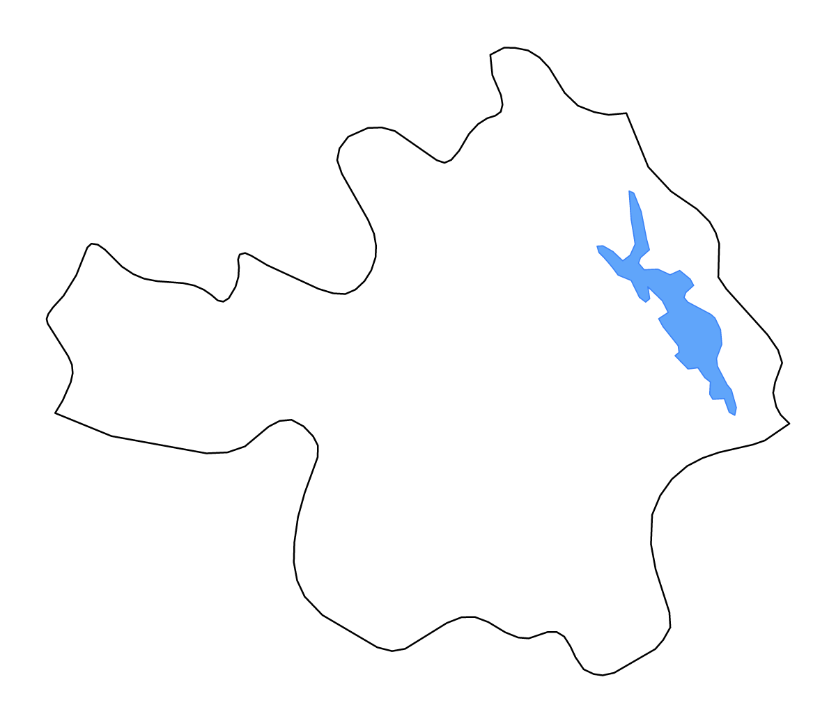 Carte de contour de Yên Bái, Vietnam avec lacs et rivières.