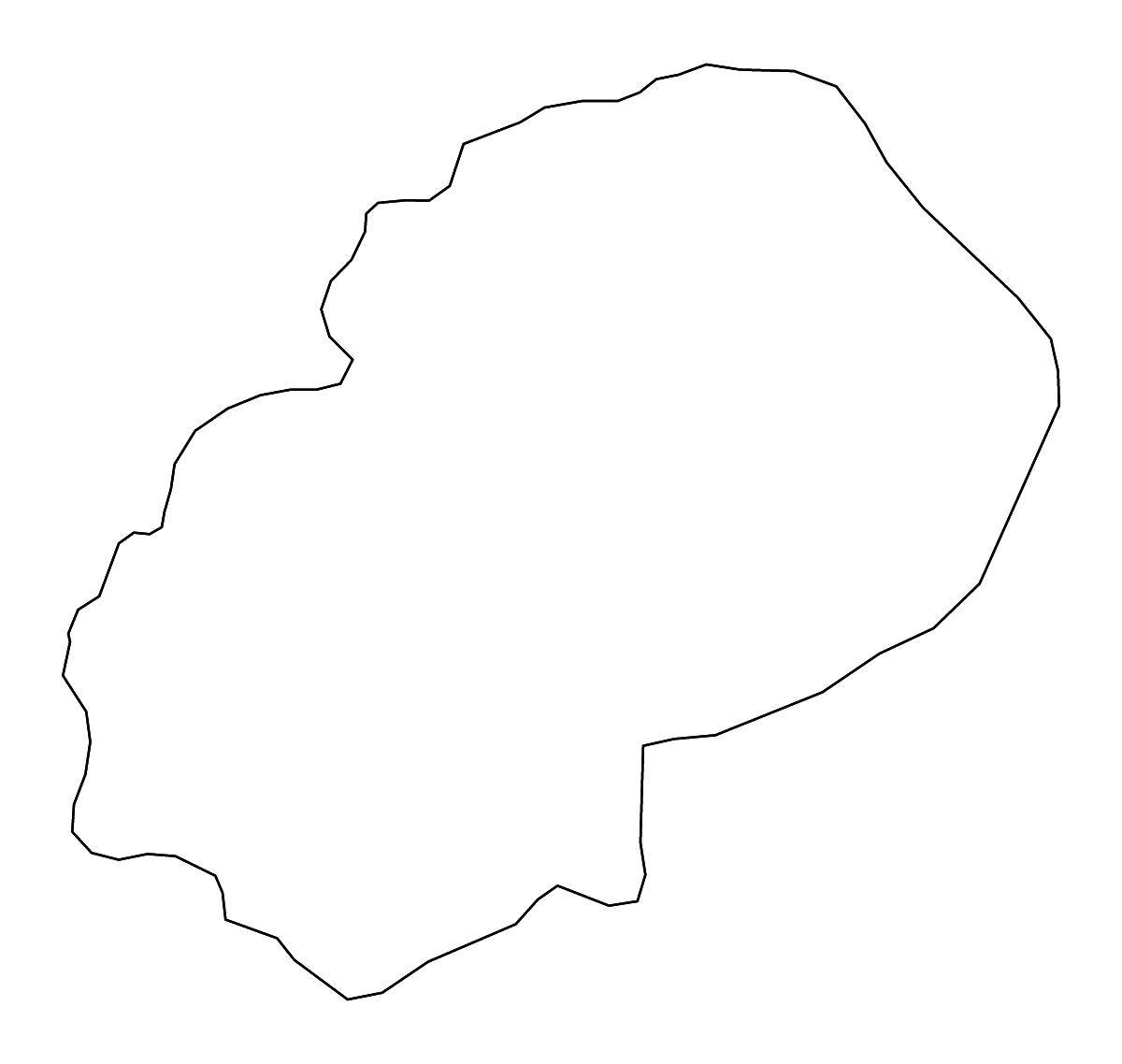 Mapa de contorno de Ad Dali', Yemen con ríos.