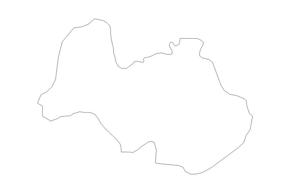 Al Bayda' outline map preview