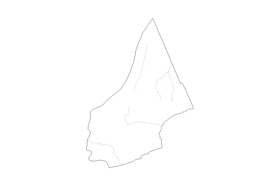 Al Mahrah outline map preview