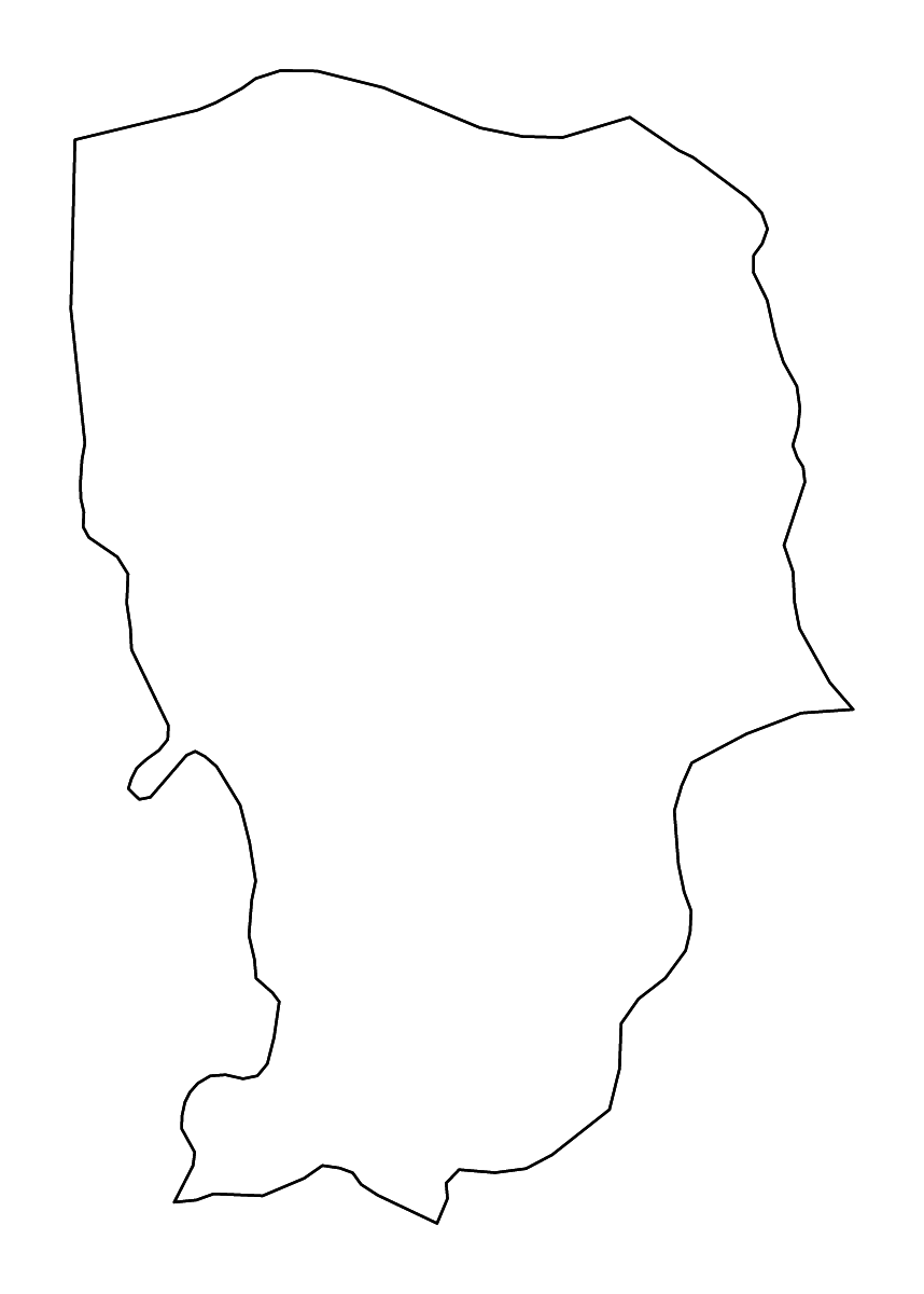 Mapa de contorno de 'Amran, Yemen con ríos.