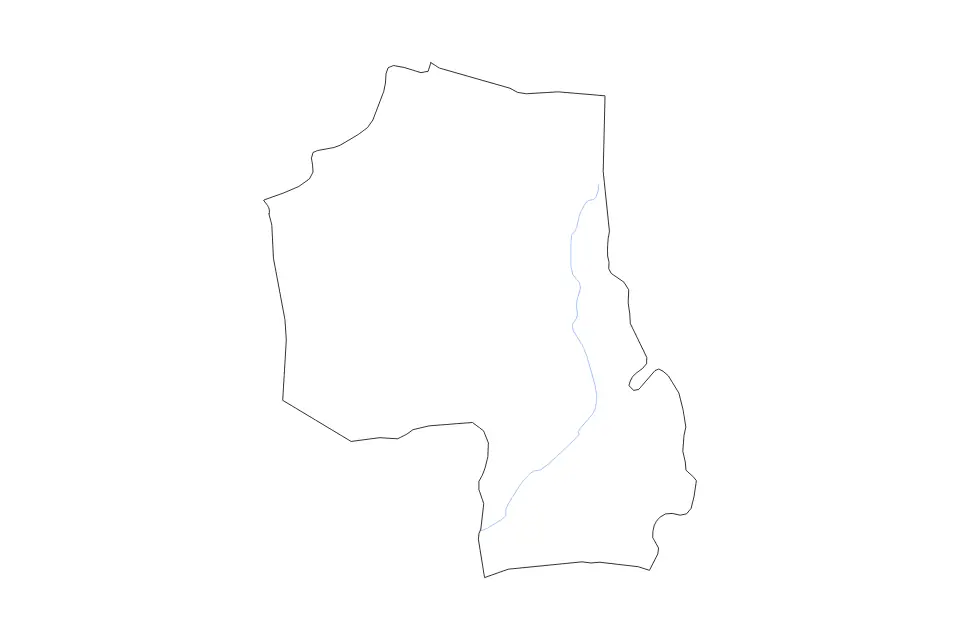 Aperçu de la carte de contour de Hajjah