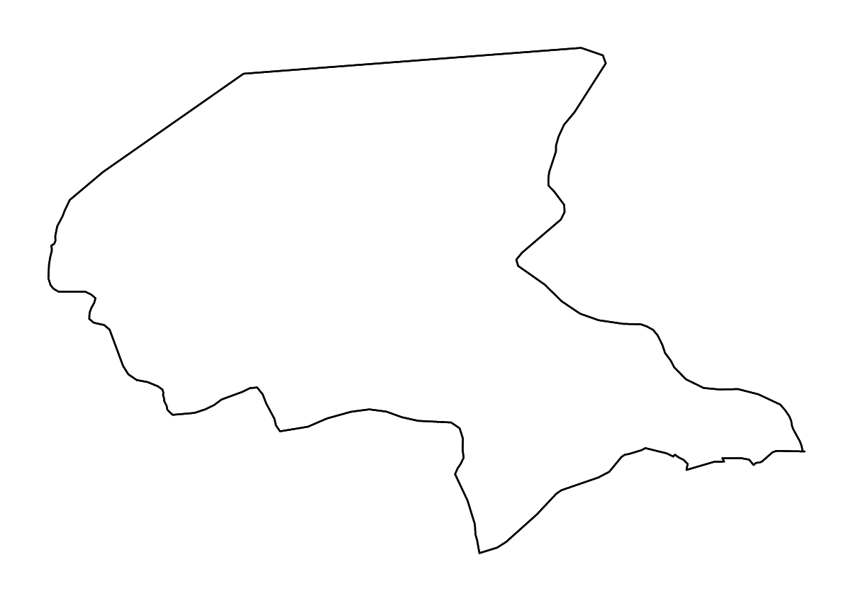 Mapa de contorno de Shabwah, Yemen con ríos.