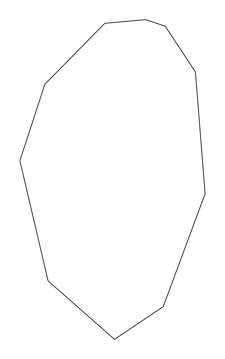 Mapa de contorno de Brändö, Åland Islands.