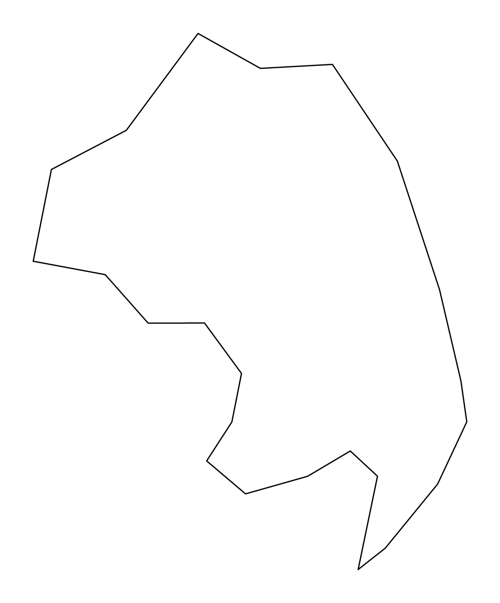 Carte de contour de Lemland, Åland Islands.