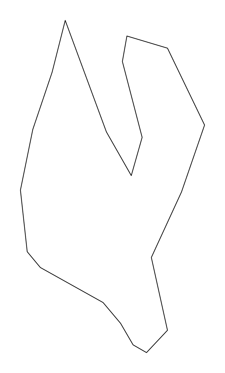 Carte de contour de Lumparland, Åland Islands.