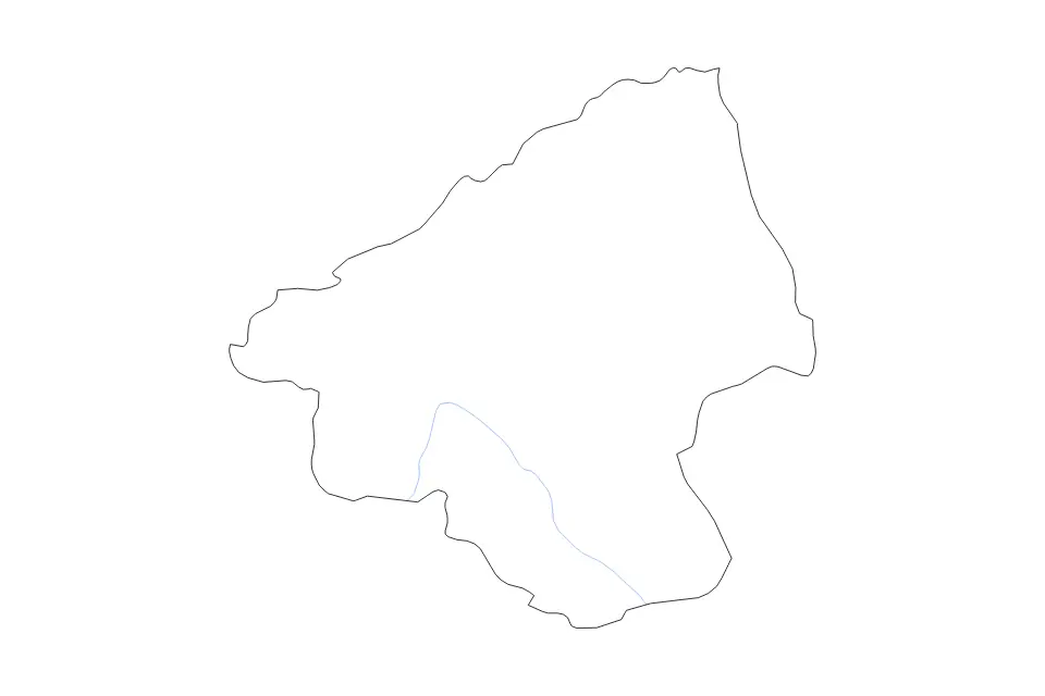 Aperçu de la carte de contour de Elbasan