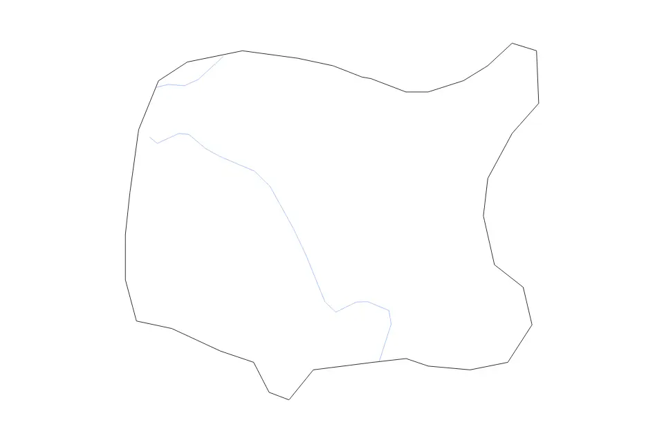 Mapa de Minsk (Region), Belarus de tipo contorno y ríos para Europa, con contorno y ríos con límites limpios.
