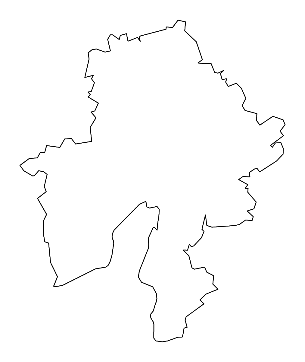 Carte de contour de Namur, Belgium avec rivières.