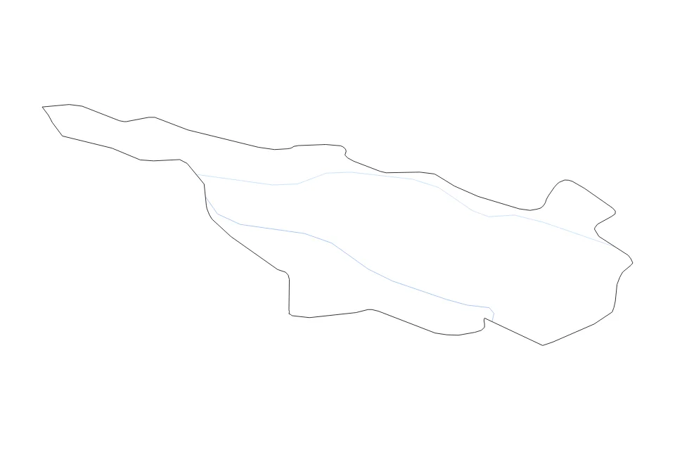Aperçu de la carte de contour de Bremen