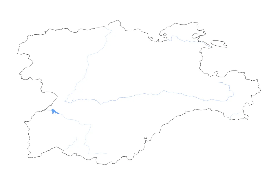 Aperçu de la carte de contour de Castile And Leon