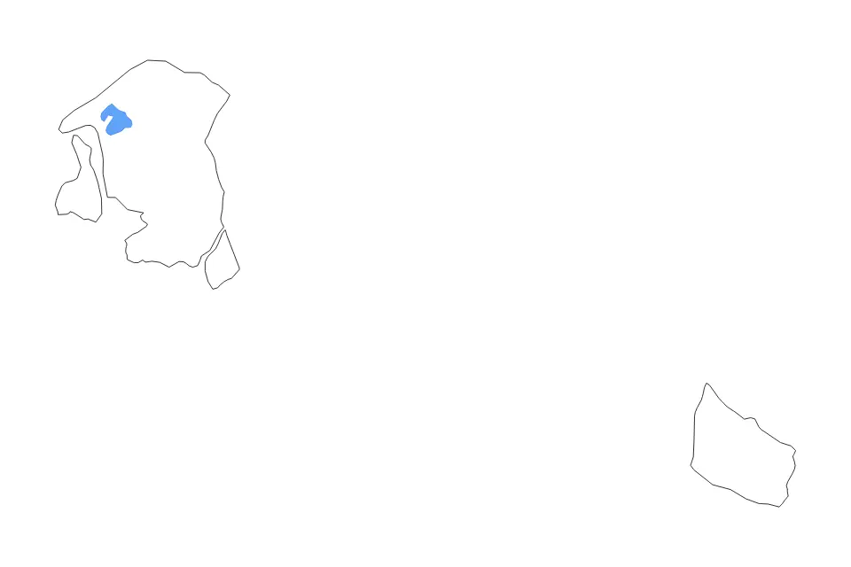 Aperçu de la carte de contour de Denmark