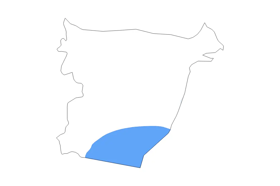 Carte de Ida-Viru, Estonia de type contour, lacs et rivières pour Europe, montrant contour, lacs et rivières avec des éléments hydrographiques comme Lake Peipus.