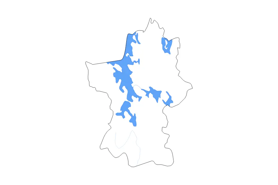 Carte de Päijänne Tavastia, Finland de type contour, lacs et rivières pour Europe, montrant contour, lacs et rivières avec des éléments hydrographiques comme Ruotsalainen, Vesijärvi et Konnivesi.