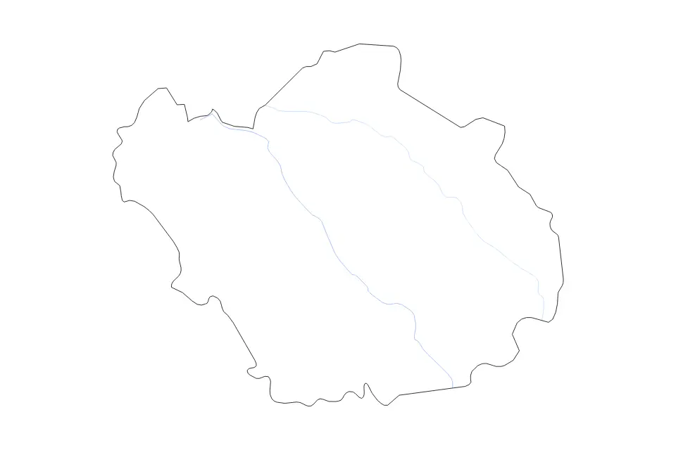 Aube outline map preview