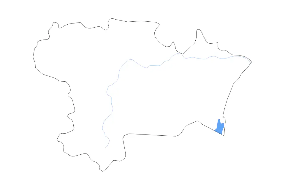 Aude outline map preview
