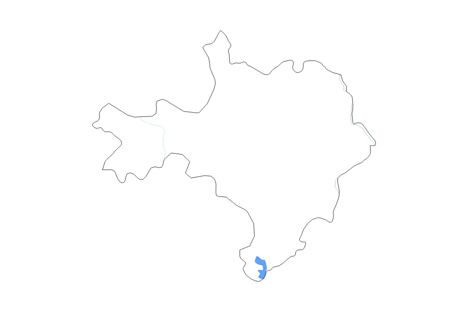Mapa de Gard, France de tipo contorno, lagos y ríos para Europa, con contorno, lagos y ríos con elementos de agua como Clar de Mallegai.