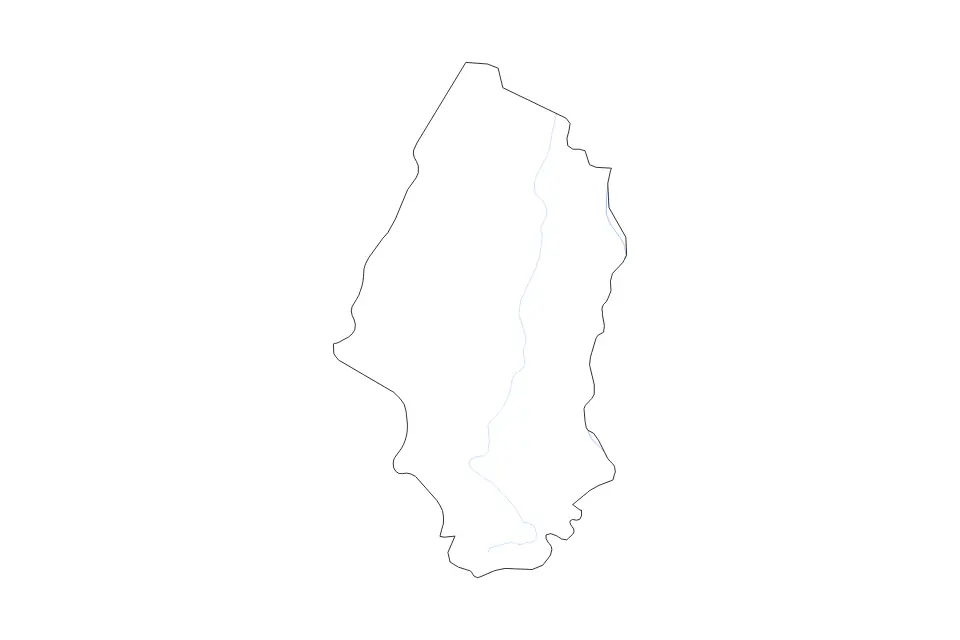 Carte de Haut-Rhin, France de type contour et rivières pour Europe, montrant contour et rivières avec des limites nettes.