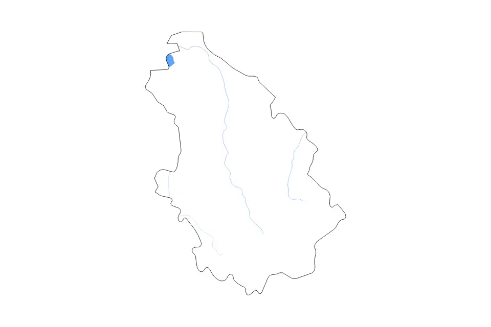 Carte de Haute-Marne, France de type contour, lacs et rivières pour Europe, montrant contour, lacs et rivières avec des éléments hydrographiques comme Étang des Cloyes.