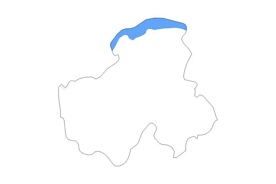 Aperçu de la carte de contour de Haute-Savoie