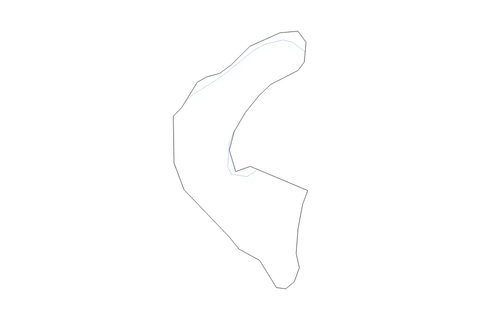 Mapa de Hauts-de-Seine, France de tipo contorno y ríos para Europa, con contorno y ríos con límites limpios.