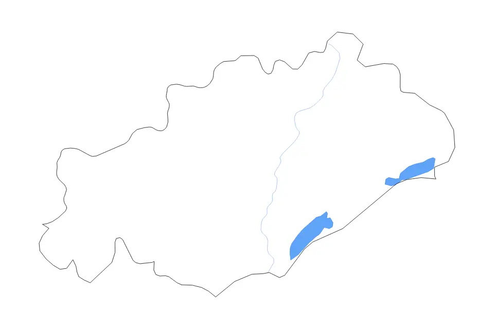 Aperçu de la carte de contour de Hérault