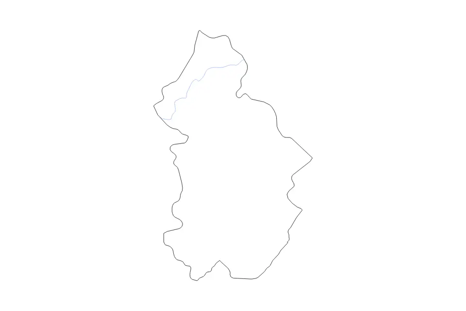 Aperçu de la carte de contour de Jura