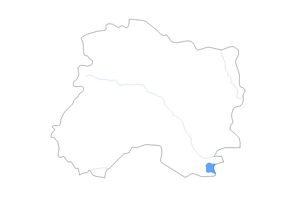 Mapa de Marne, France de tipo contorno, lagos y ríos para Europa, con contorno, lagos y ríos con elementos de agua como Étang des Cloyes.