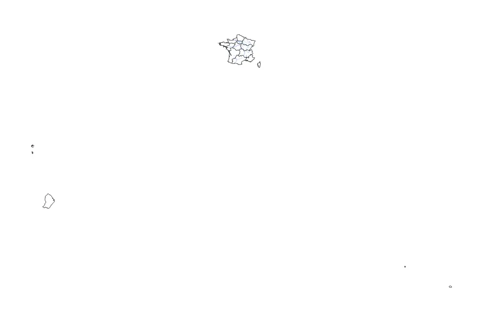 France outline map preview
