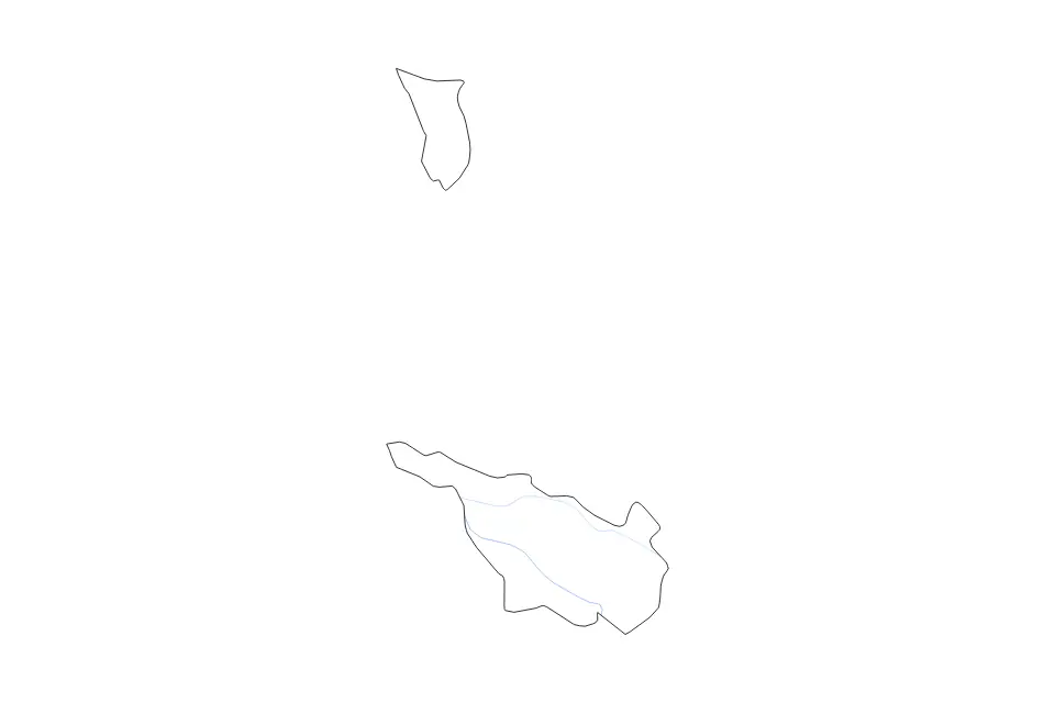 Aperçu de la carte de contour de Free Hanseatic Bremen