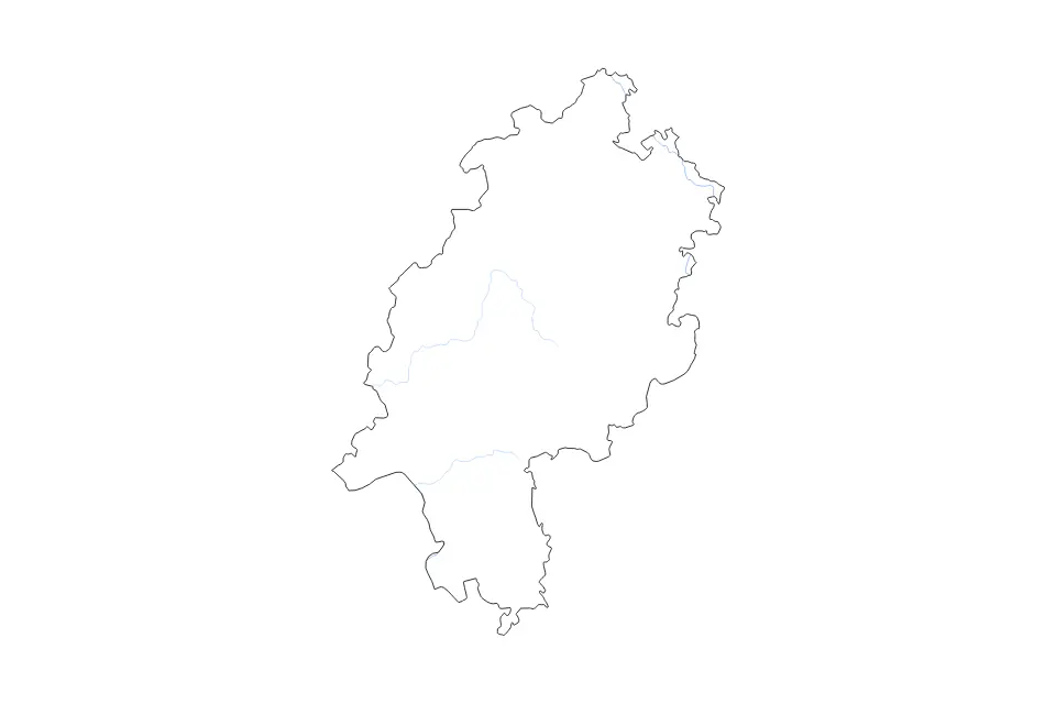Aperçu de la carte de contour de Hesse