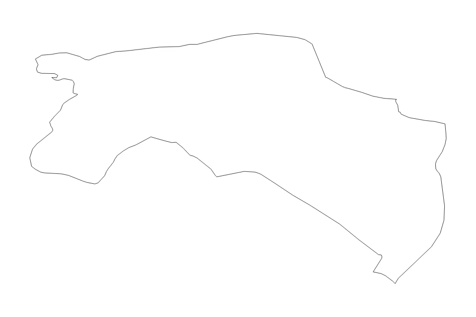 Aperçu de la carte de contour de Groningen