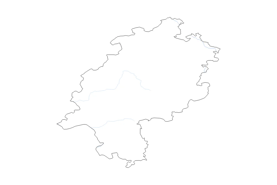 Aperçu de la carte de contour de Hesse