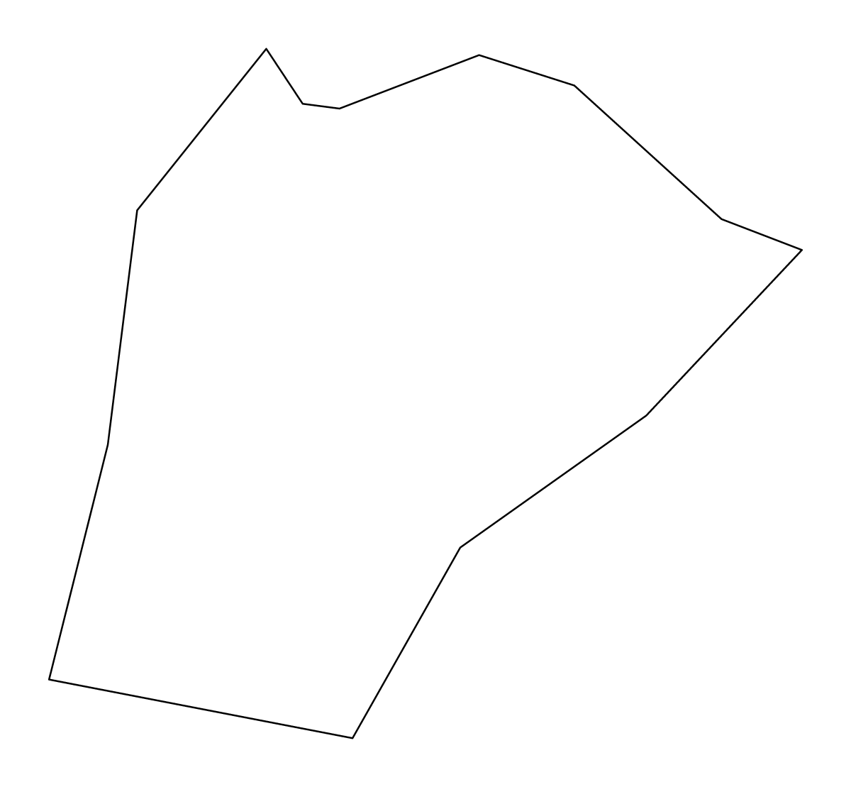 Mapa de contorno de Salgótarján, Hungary.